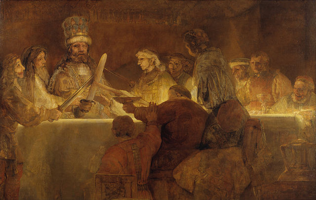 De samenzwering van Claudius Civilus - Rembrandt van Rijn