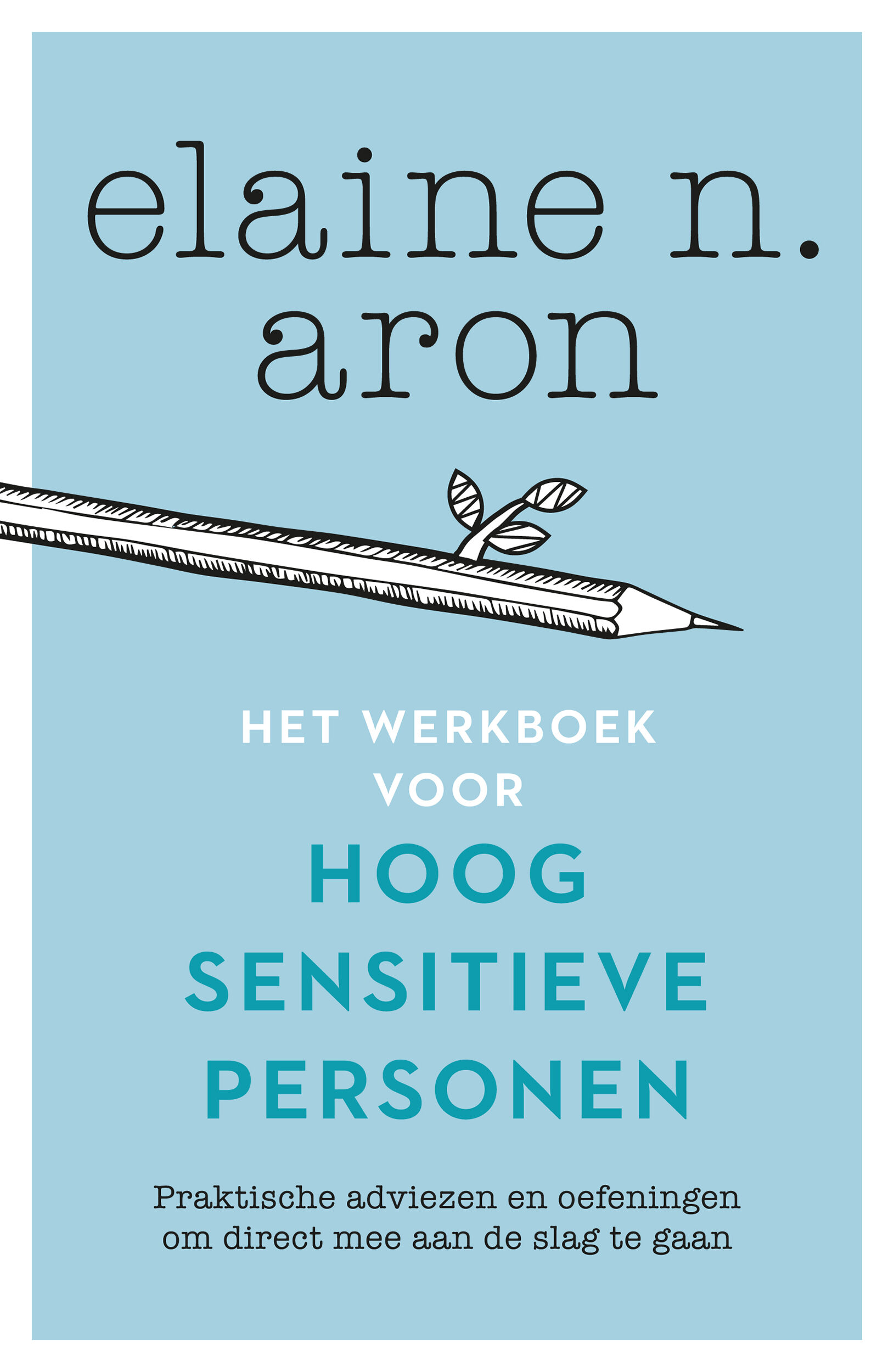 Omslag het werkboek voor hoog sensitieve personen